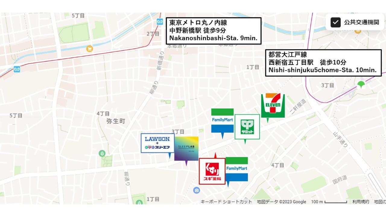 Sleeplab The Stay 西新宿annex【睡眠特化型ホテル】 Tokió Kültér fotó